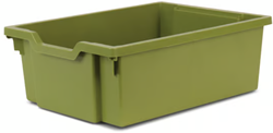 Kunststof lade Gratnells F2 H15cm Olive Green (04)
