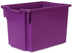Kunststof lade Gratnells F3 H30cm Plum Purple (05)
