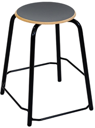 Kruk Nova-DH met voetring zithoogte 34-50cm