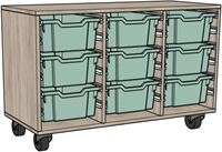 Kast Beto Smart 3-67 met laden (6-6-6)-2