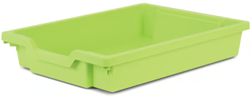 Kunststof lade Gratnells F1 H7cm Solid Lime (35)
