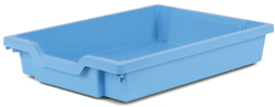 Kunststof lade Gratnells F1 H7cm Cornflower Blue (38)