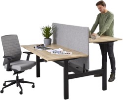 Bureau elektrisch XFB3 premium duo zit-sta