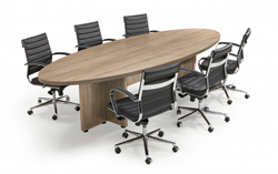 Vergadertafel Manage-IT ellipsvormig klein