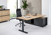 Directiebureau elektrisch Cube hoekopstelling zit-sta-2