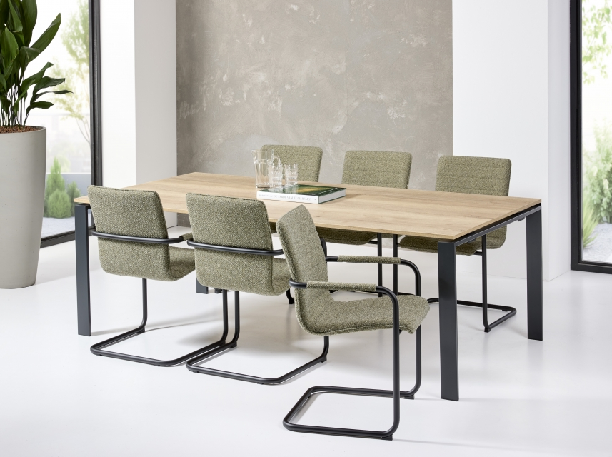 Vergadertafel Cube 4-poots-2