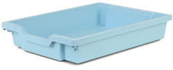 Kunststof lade Gratnells F1 H7cm Pastel Blue (22)